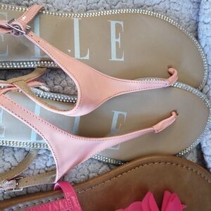 Elle Women's Light Pink Sandals